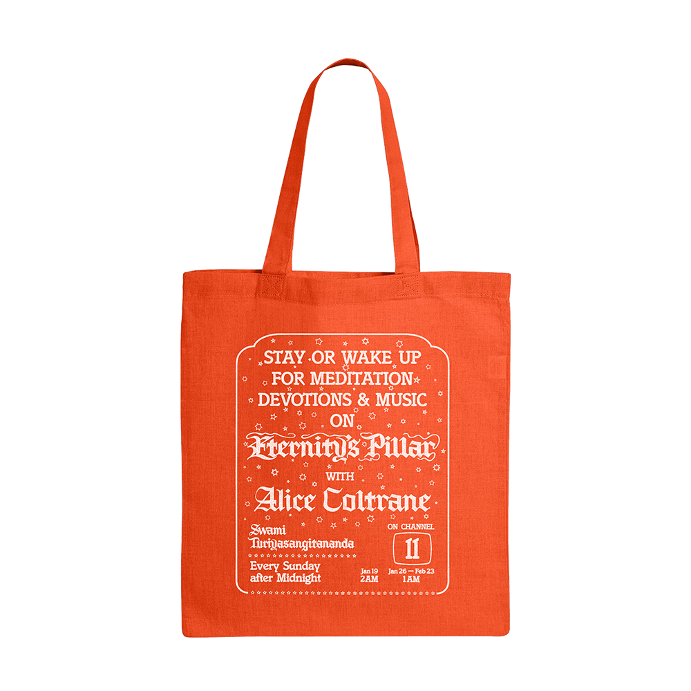 ETERNITY'S PILLAR Orange Tote