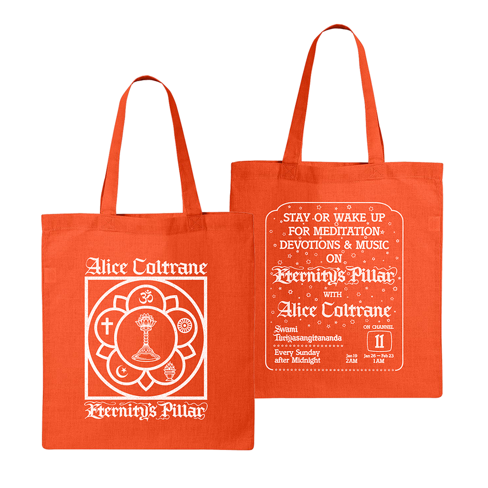 ETERNITY'S PILLAR Orange Tote